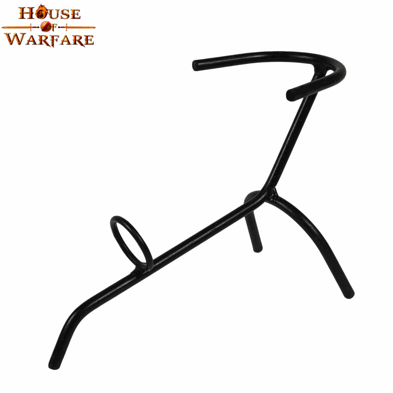 Pie de Cuerno para Beber de Hierro Forjado a Mano con Acabado Al Aceite - Imagen 20