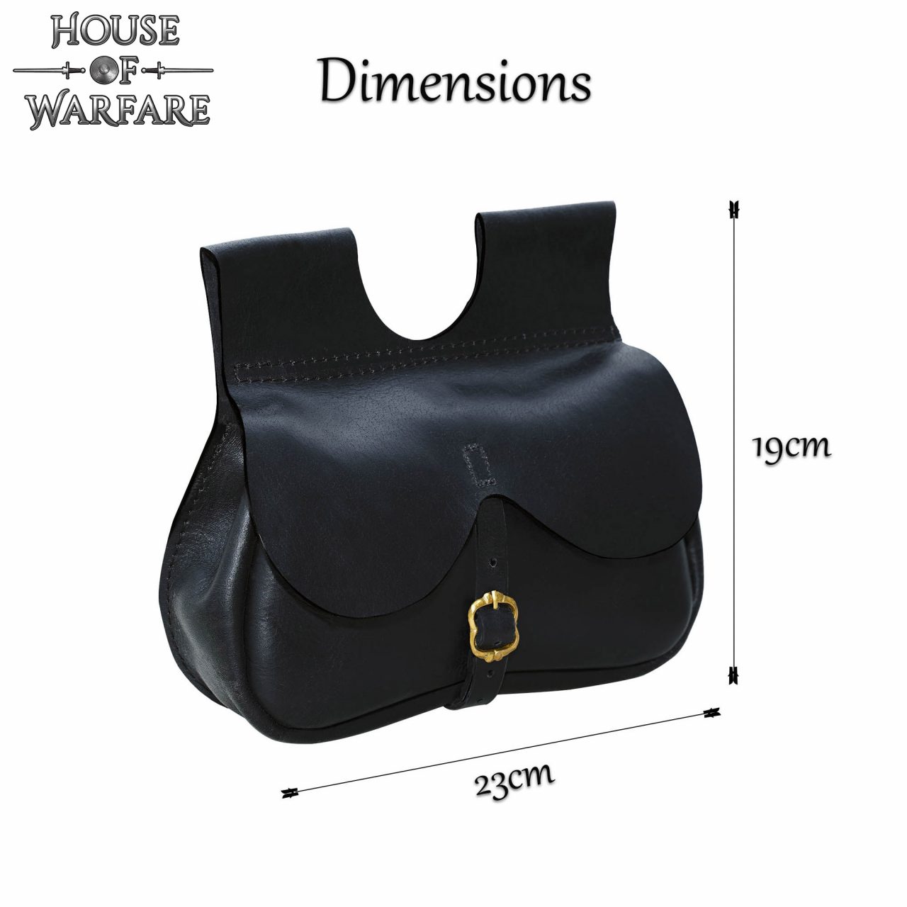 Riñonera Medieval Tardía de Cuero Auténtico - Imagen 11