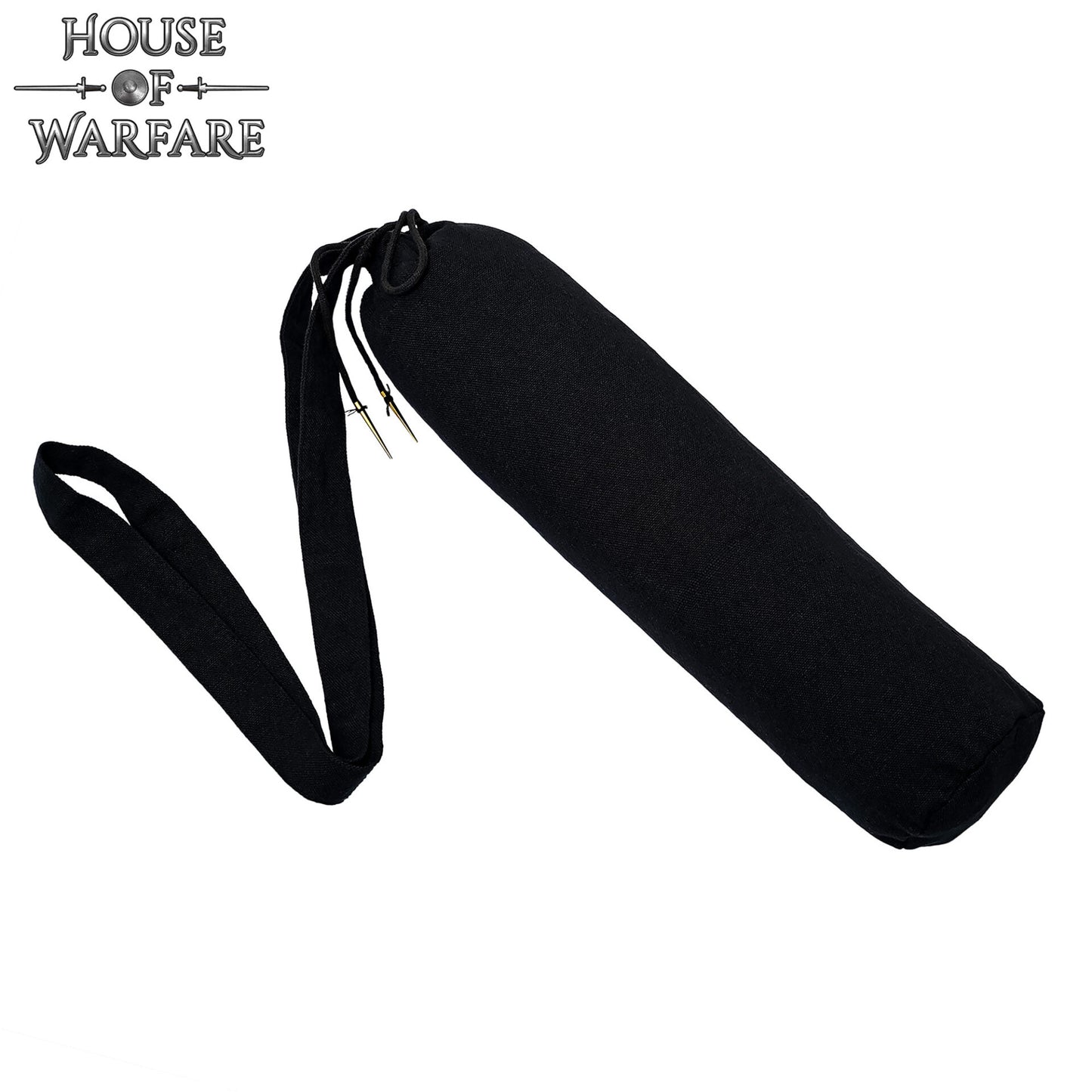 Funda de Lona Portátil con Cordón para Botellas Negro | Funda Duradera para Botellas - Imagen 7