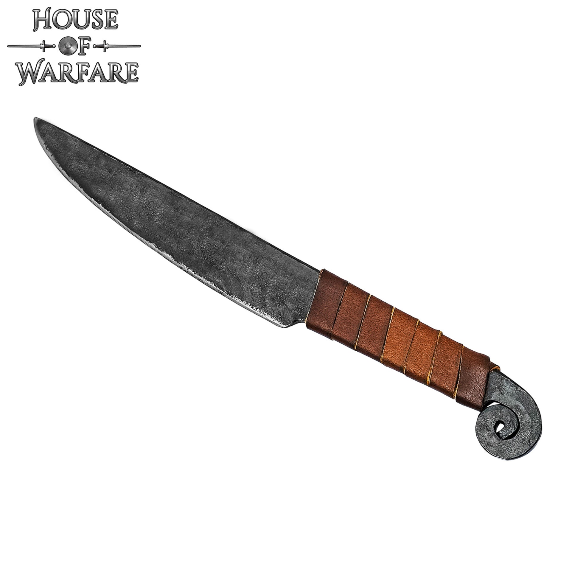 Cuchillo de Caza Medieval Forjado a Mano - Imagen 2