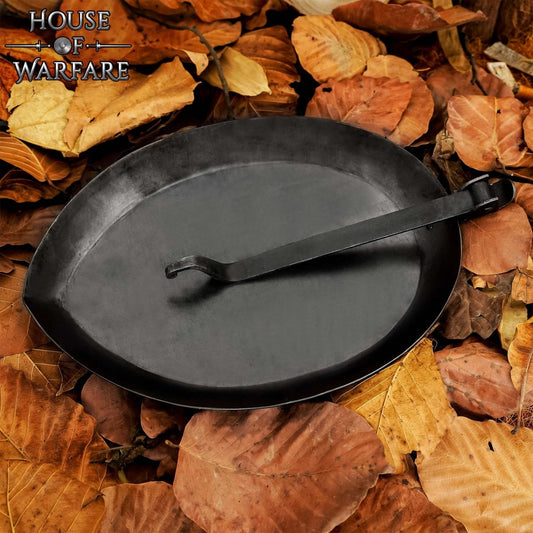 Sartén de Camping Plegable Forjada a Mano - Imagen 1