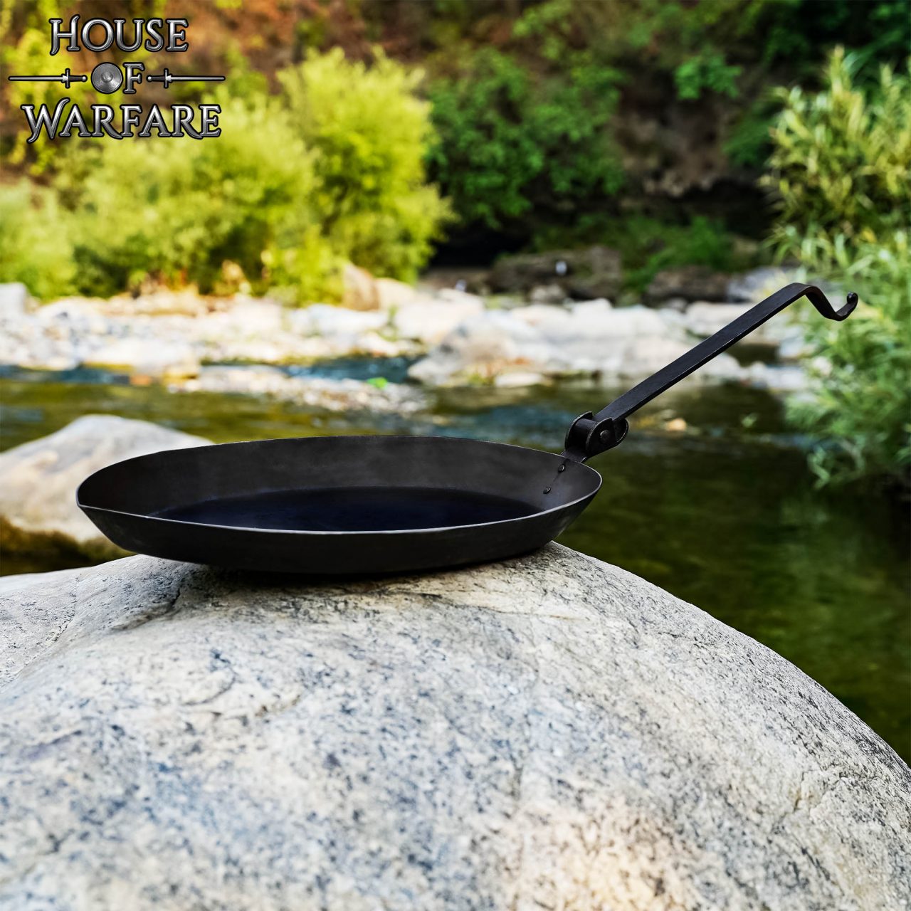 Sartén de Camping Plegable Forjada a Mano - Imagen 6