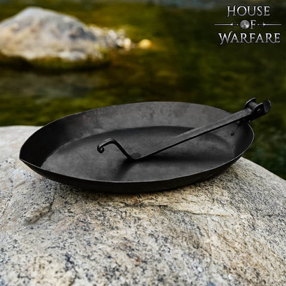 Sartén de Camping Plegable Forjada a Mano - Imagen 5