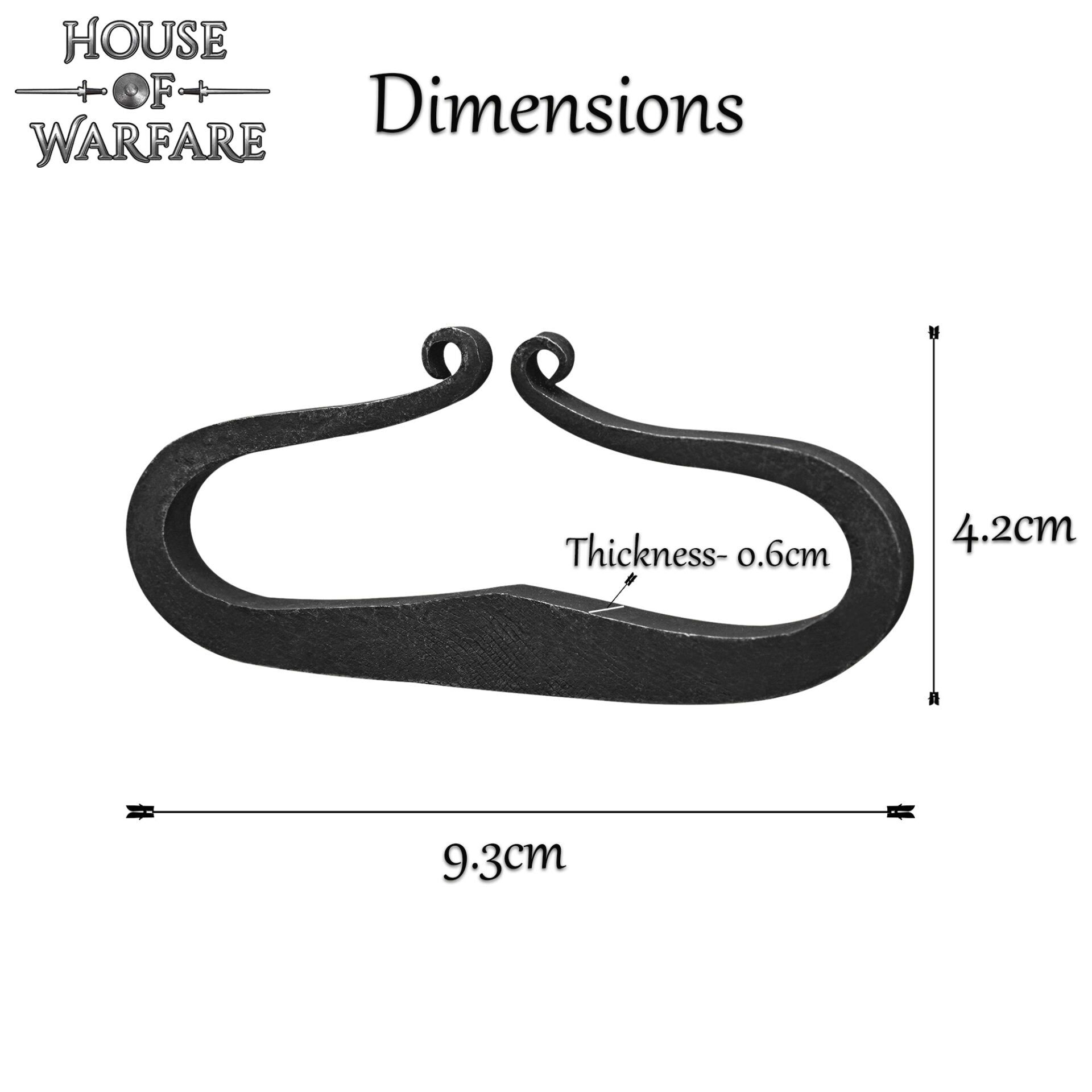 Hacha Medieval Forjada a Mano - Imagen 4