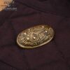 Broche de Latón Macizo Viking Hedeby - Imagen 3