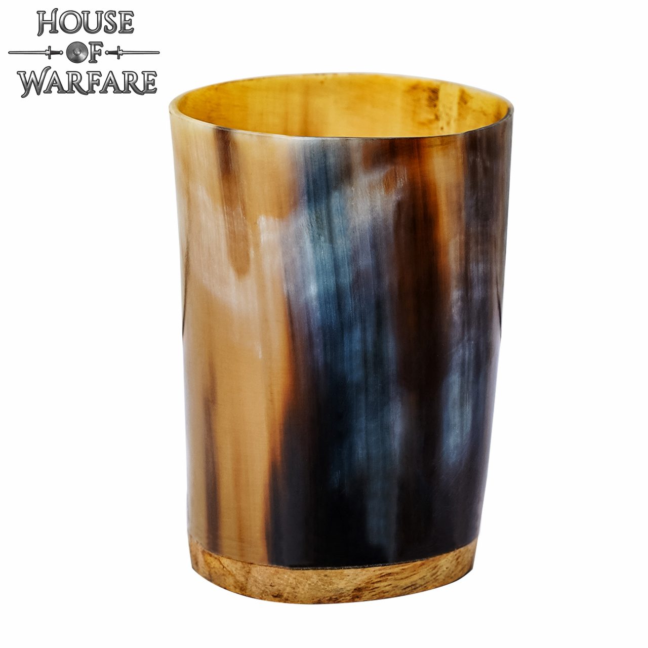 Vaso de Chupito de Cuerno Hecho a Mano Vajilla de Cuerno Auténtico - Imagen 1