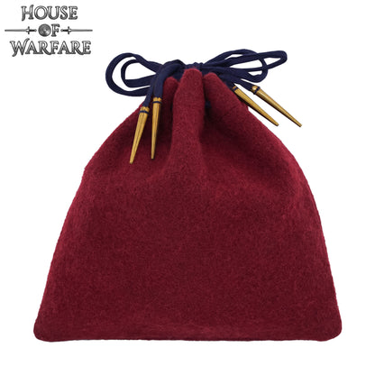 Bolsa Medieval de Lana con Cordón - Imagen 9