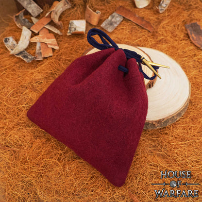 Bolsa Medieval de Lana con Cordón - Imagen 12