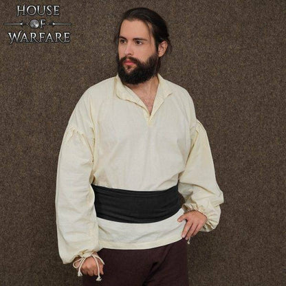 Fajín Pirata de Algodón Negro - 12 Pies- Accesorio Cinturón para Disfraces Históricos - Imagen 16