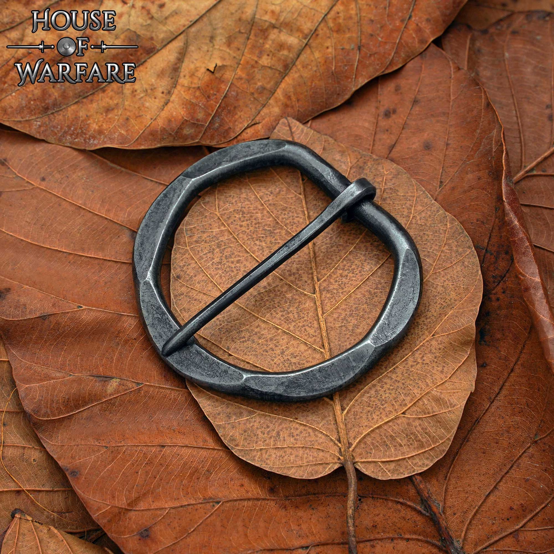 Hebilla Medieval Forjada a Mano para Cinturones Medievales de Fantasía - Imagen 5