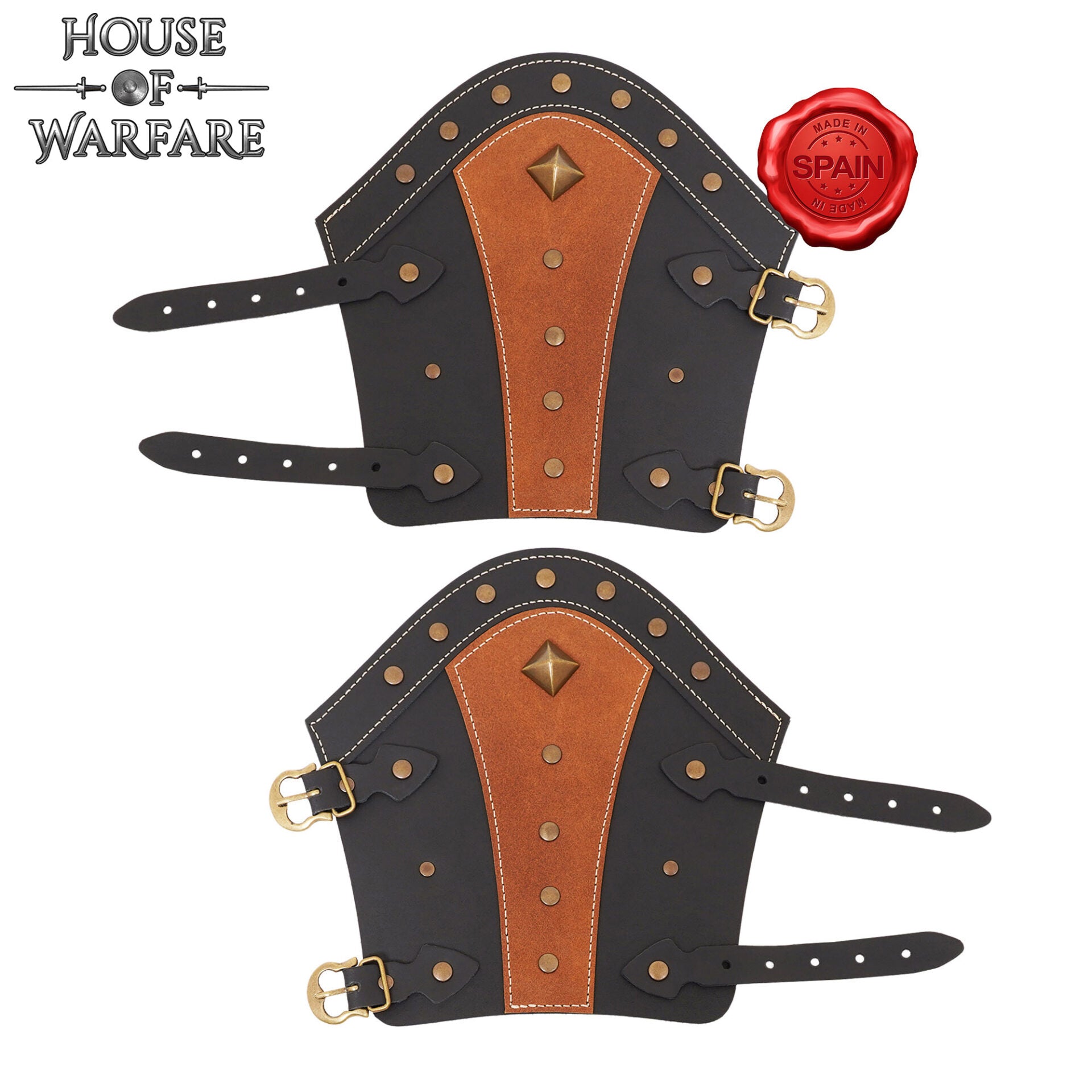 Brazales de Soldado Mongol de Fantasía - Imagen 1