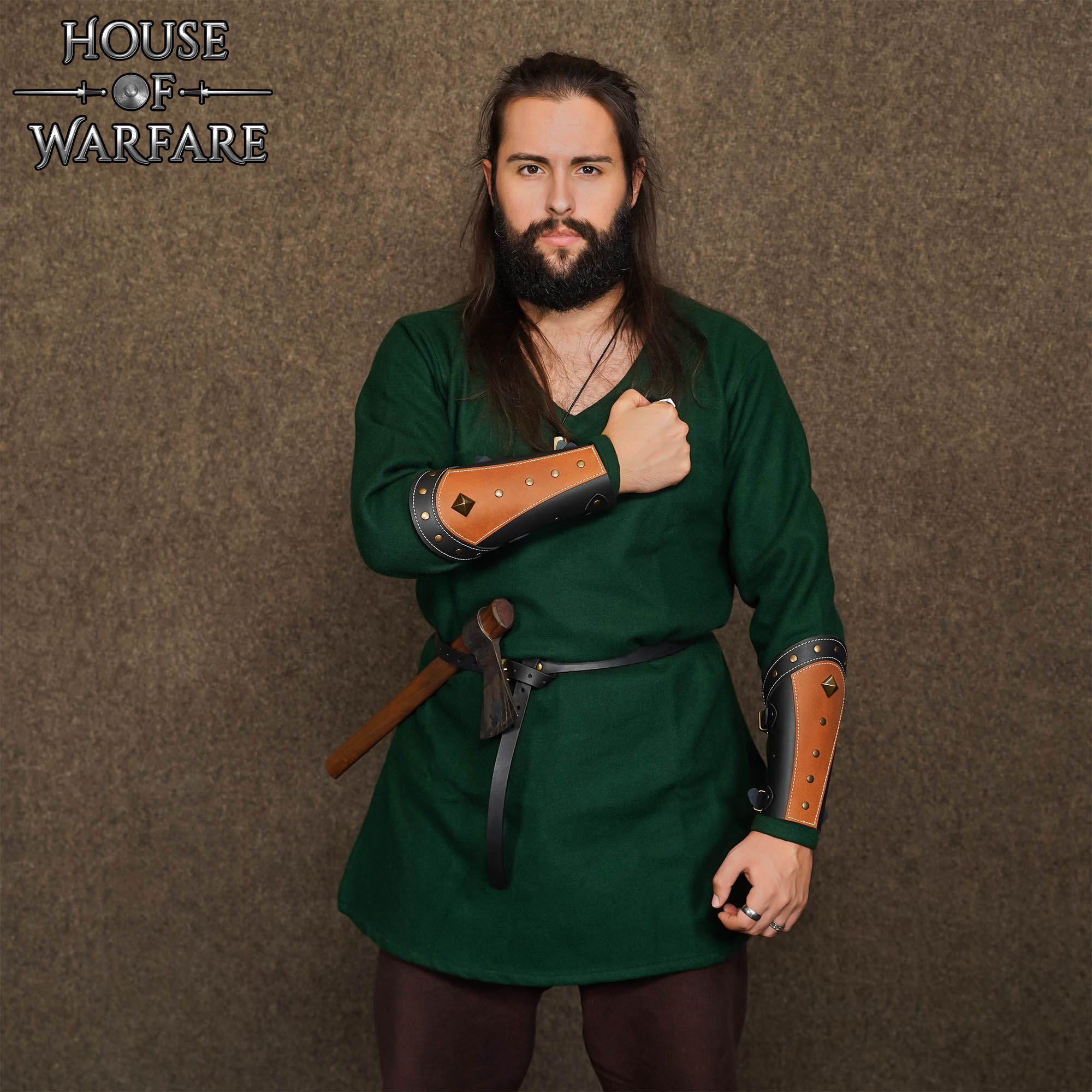 Brazales de Soldado Mongol de Fantasía - Imagen 3