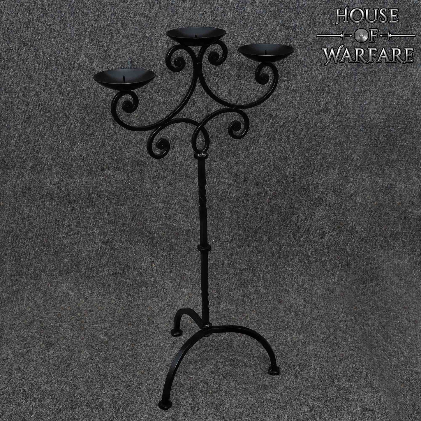 Candelabro Grande Forjado a Mano The Vintage Castle - Imagen 6