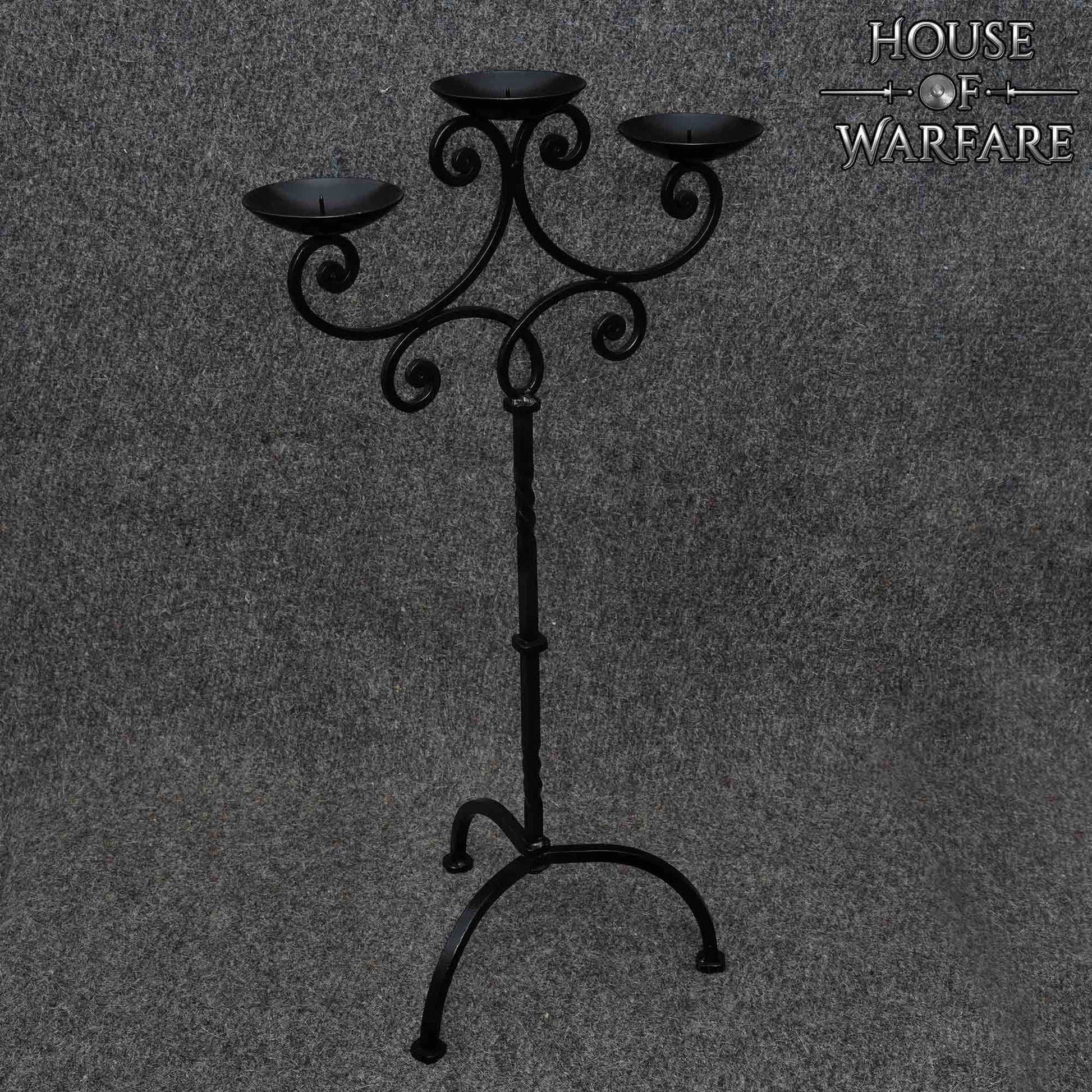Candelabro Grande Forjado a Mano The Vintage Castle - Imagen 6