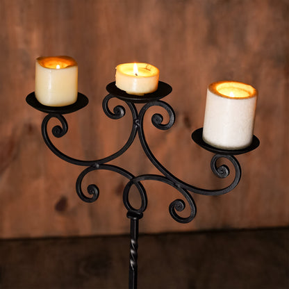Candelabro Grande Forjado a Mano The Vintage Castle - Imagen 5