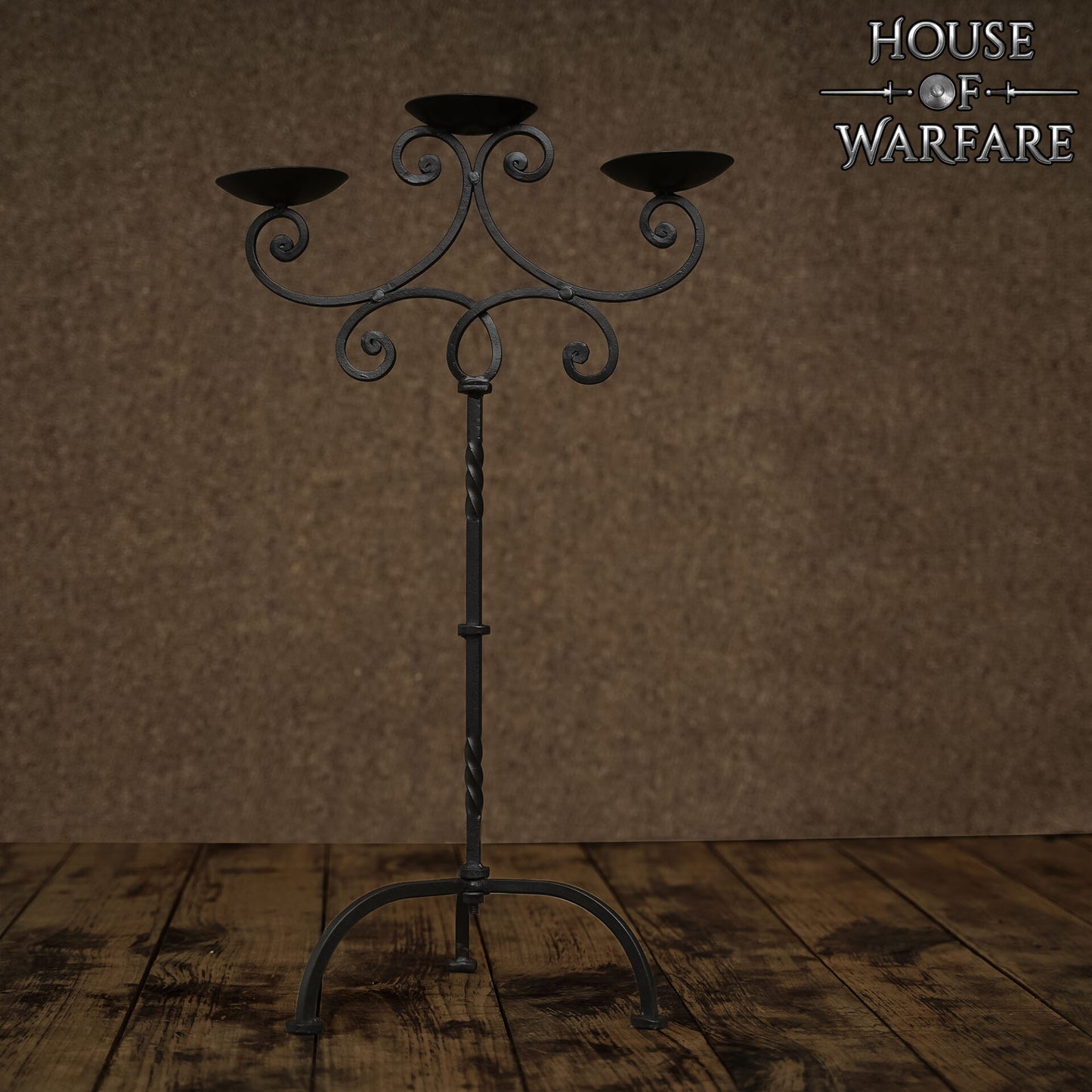 Candelabro Grande Forjado a Mano The Vintage Castle - Imagen 4