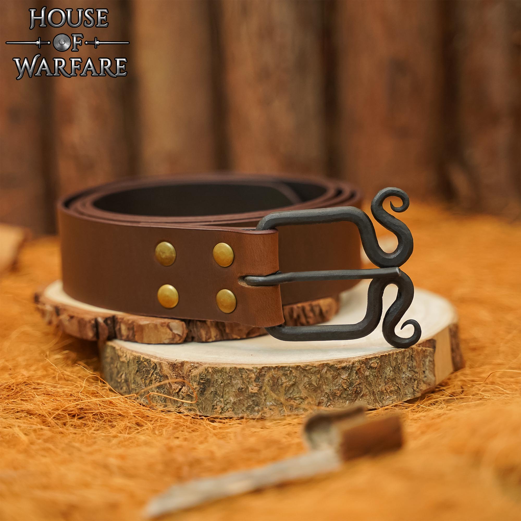 Hebilla de Cinturón Rústica Forjada a Mano - Imagen 8