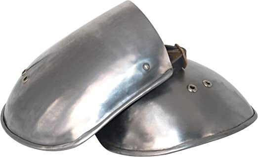 Mythrojan Xiv Century Knight Classic Pauldrons, Calibre 16 - Imagen 1