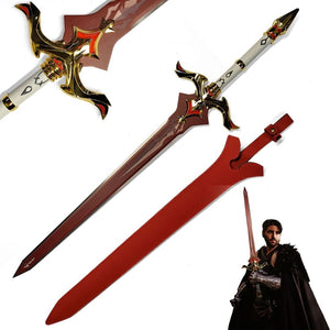 Imagen de Espada real con vaina de Genshin Impact parte de nuestra colección en Espadas y más, sitio oficial.