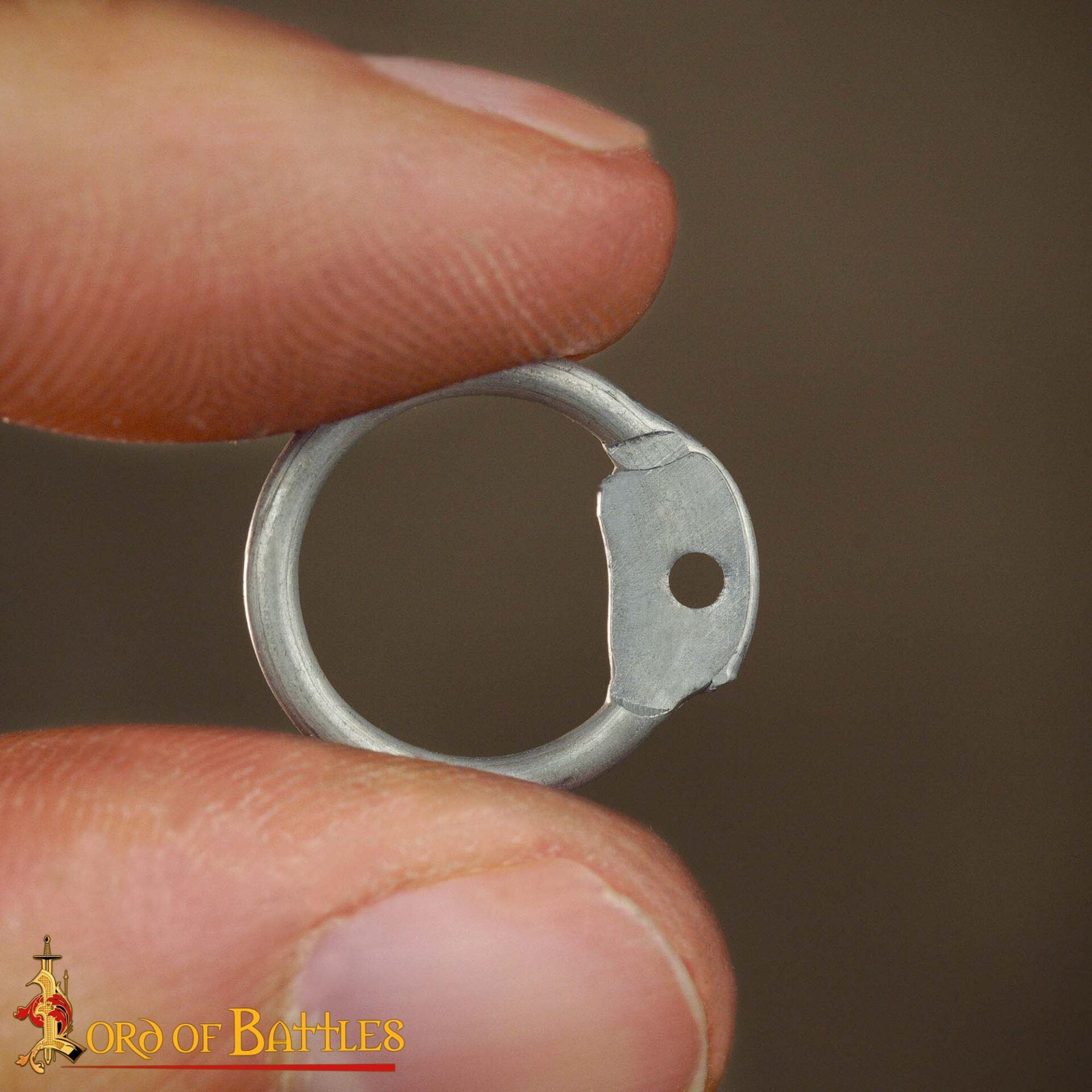 Anillos Redondos de Aluminio - Anillo Redondo con Remaches en Forma de Cúpula de 10 Mm - Calibre 16, Aluminio - Acabado Natural - 1 Kg - Ideal para Reparaciones y Bricolaje de Cota de Malla - Imagen 7