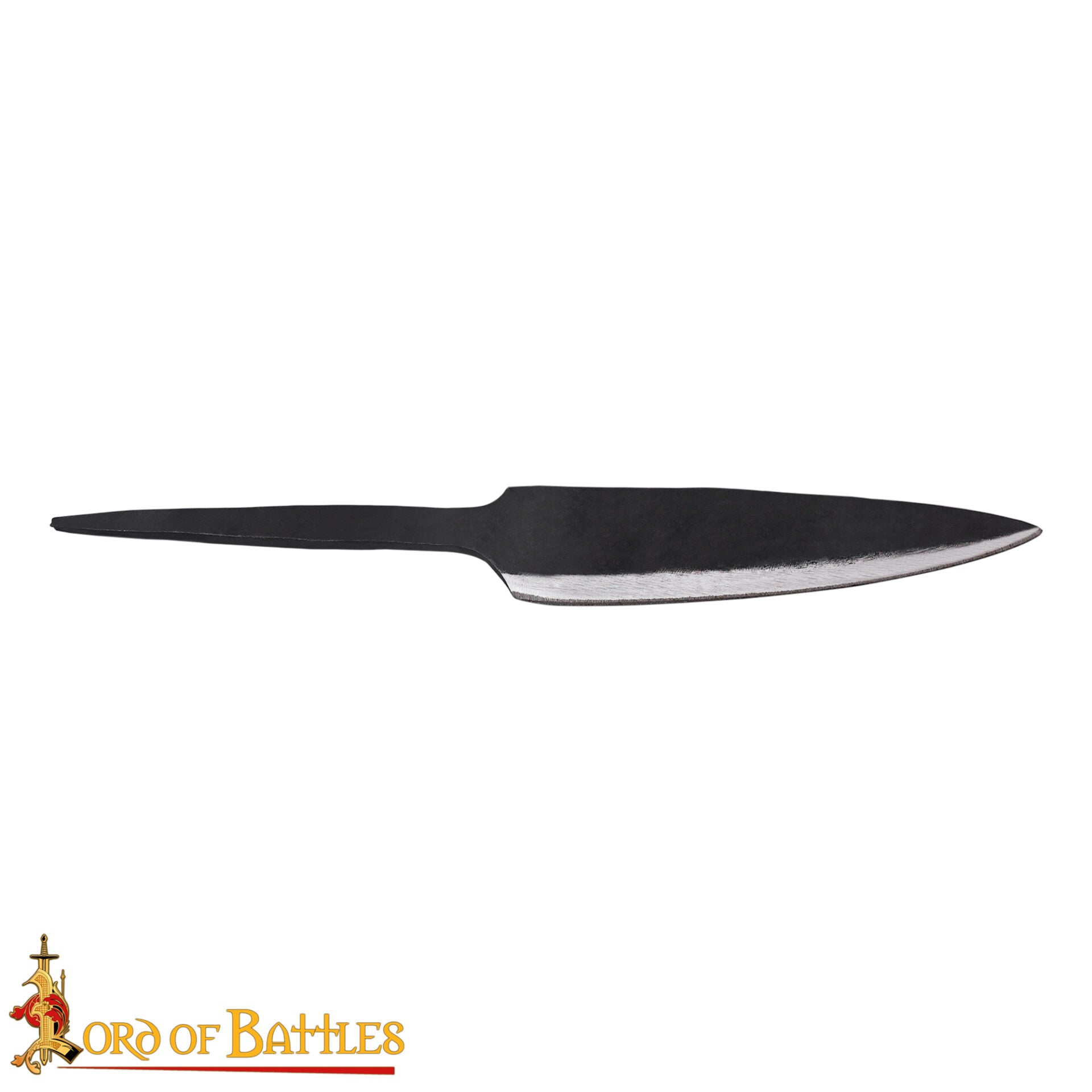 Hoja de Acero Rústico Forjada a Mano con Espiga Personalizable para Campamento, Cocina y Exposición - Imagen 12