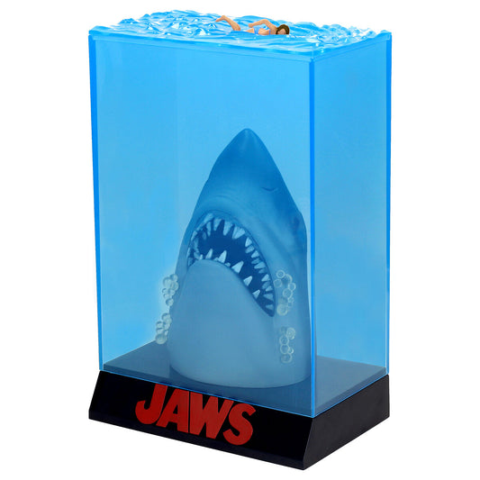 Figura Póster 3D Jaws Tiburón en Acrílico
