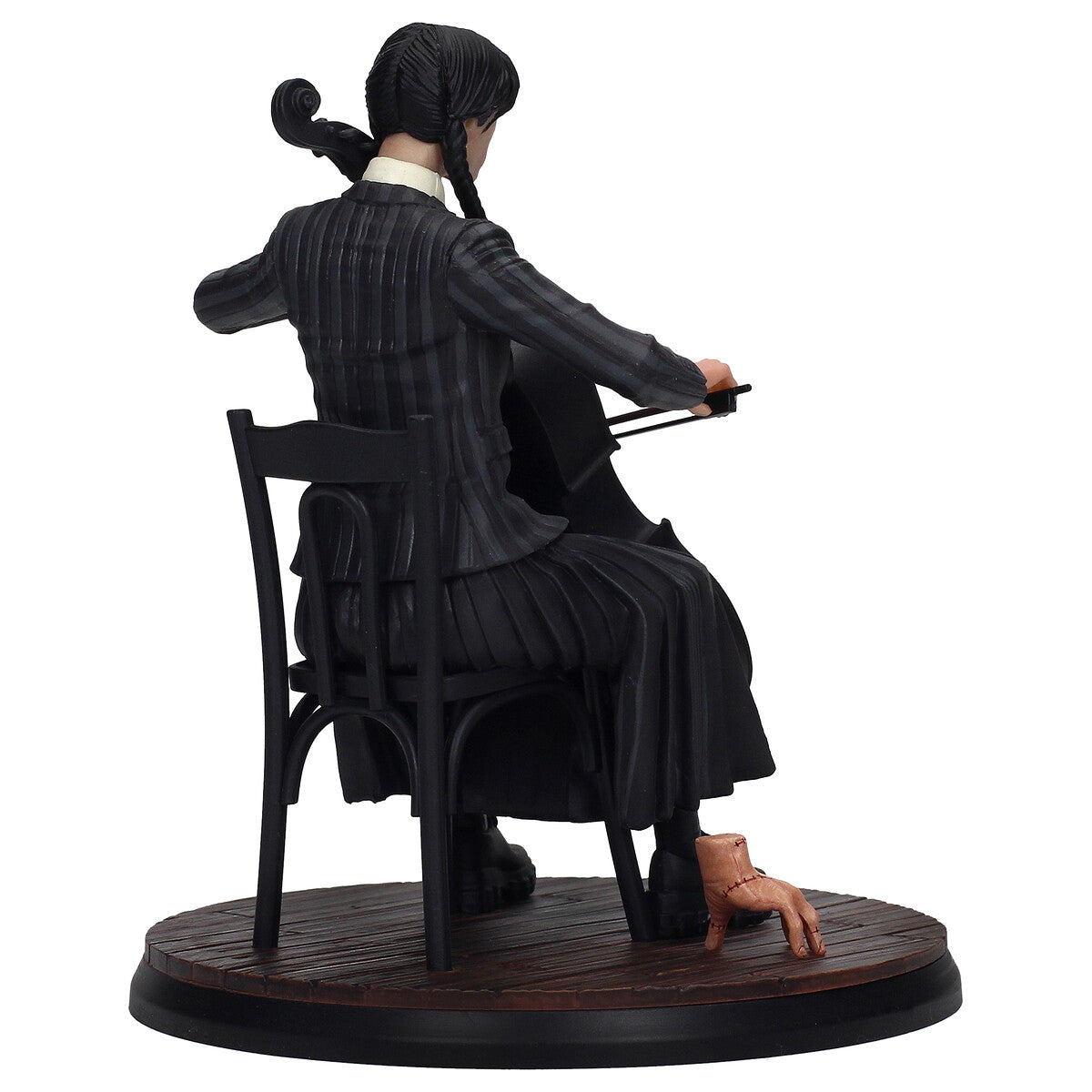 Caja frontal con ventana transparente - Figura Wednesday y Thing Movie Icons