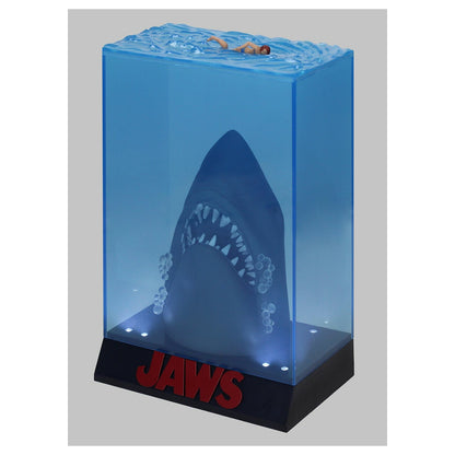 Caja trasera oficial JAWS Movie Poster 3D - SDToys con licencia Universal