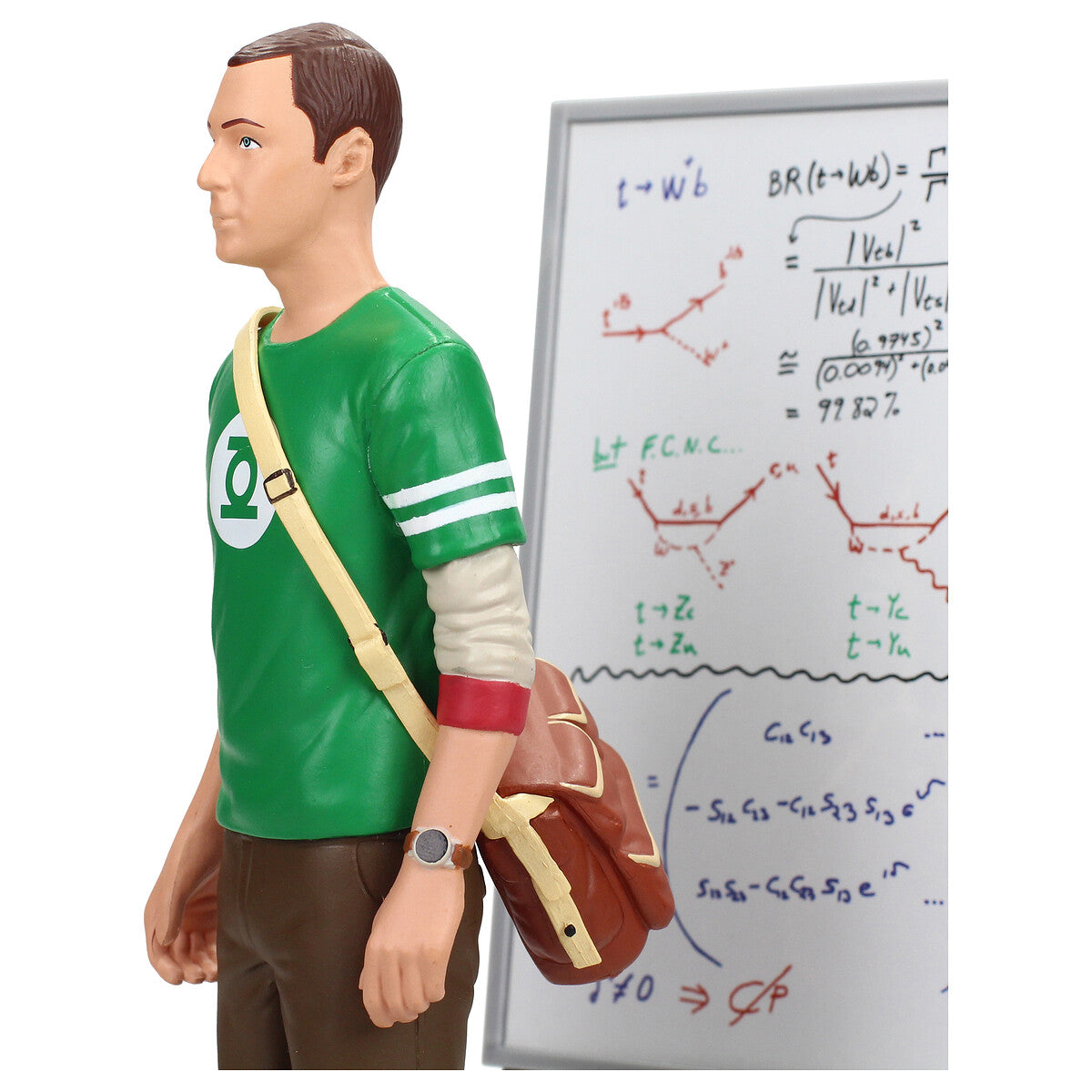 Caja trasera oficial - Figura Sheldon Cooper The Big Bang Theory con licencia Warner Bros