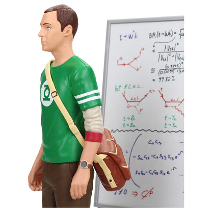 Caja trasera oficial - Figura Sheldon Cooper The Big Bang Theory con licencia Warner Bros