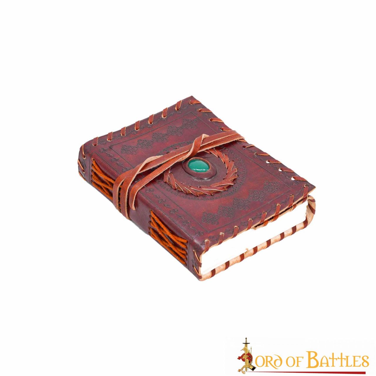 Diario Medieval de Cuero Diario de Cuero Auténtico Hecho a Mano - Imagen 8
