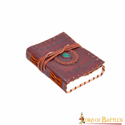 Diario Medieval de Cuero Diario de Cuero Auténtico Hecho a Mano - Imagen 8