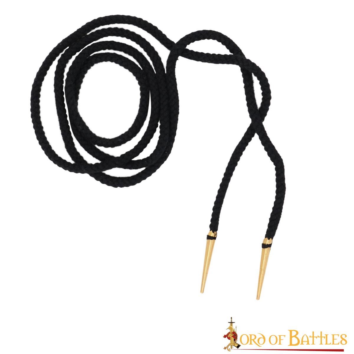 Juego de 10 Puntas de Lazo de Latón Macizo para Trajes Históricos y Artesanía en Cuero - Imagen 13