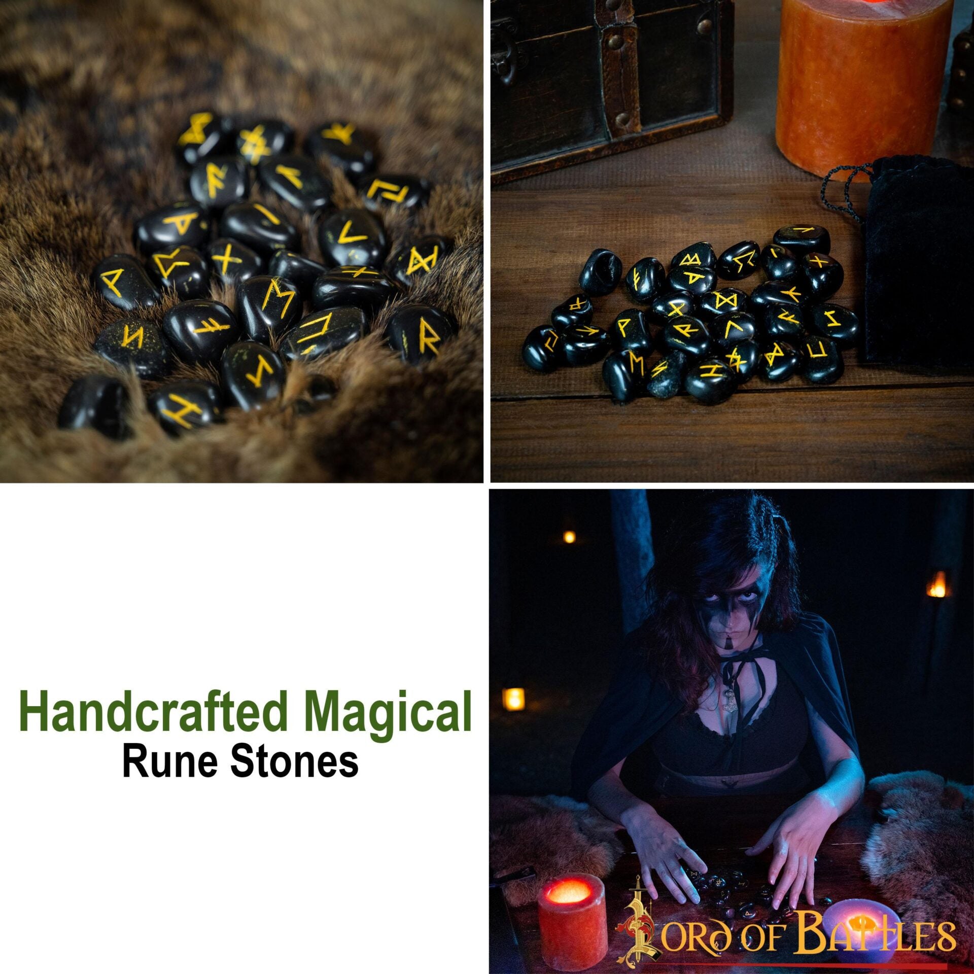 Set de Piedras Rúnicas Vikingas - Imagen 11