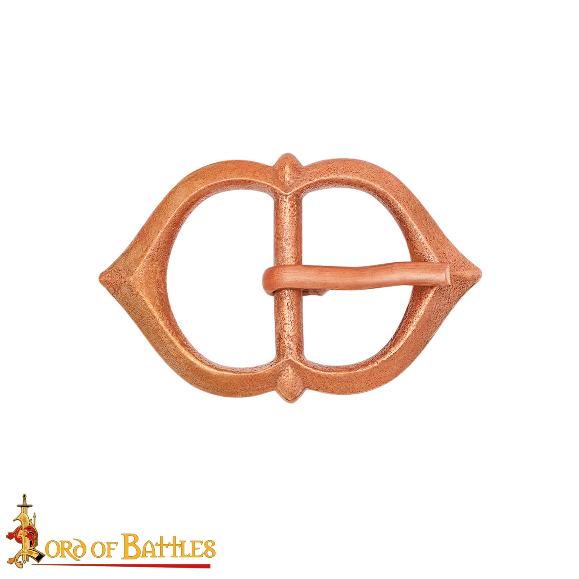 Hebilla de Cinturón Medieval de Bronce Fundido a la Cera Perdida - Imagen 2