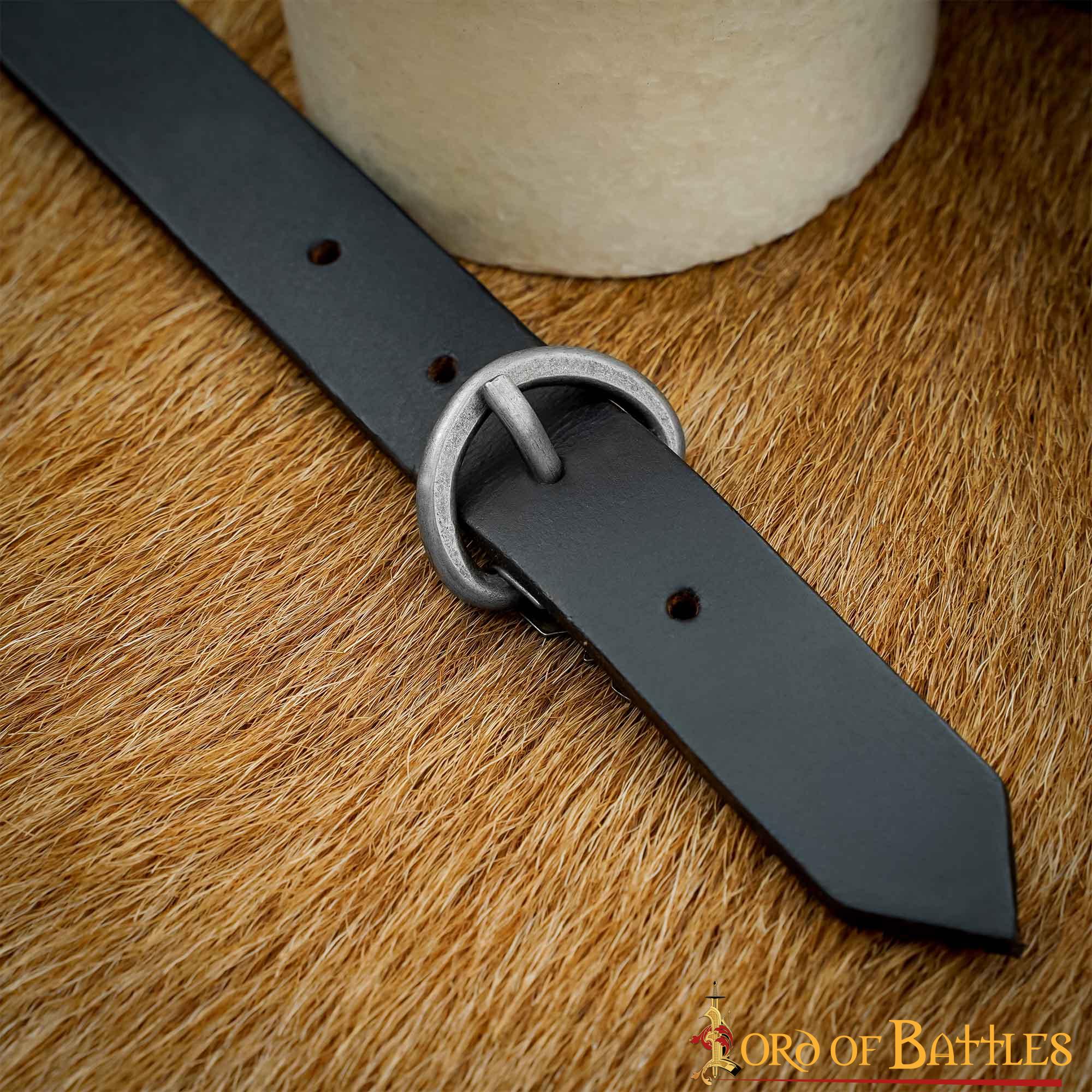 Juego de Hebillas para Armadura de Placas Medieval - Hierro Ennegrecido Forjado a Mano (juego de 5) - Imagen 17