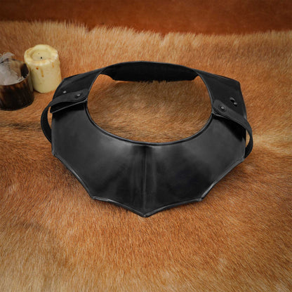 Gorget de Acero Medieval de Caballero Vengador - Imagen 12