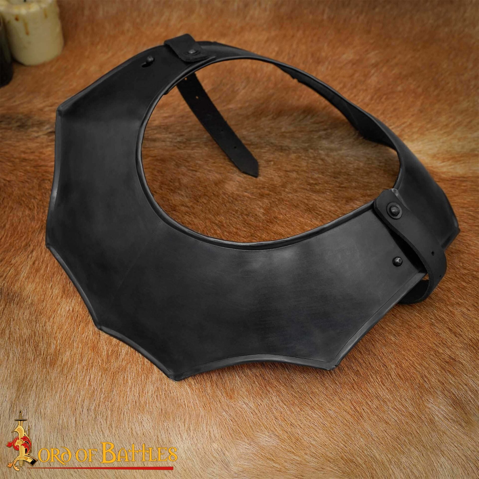 Gorget de Acero Medieval de Caballero Vengador - Imagen 21