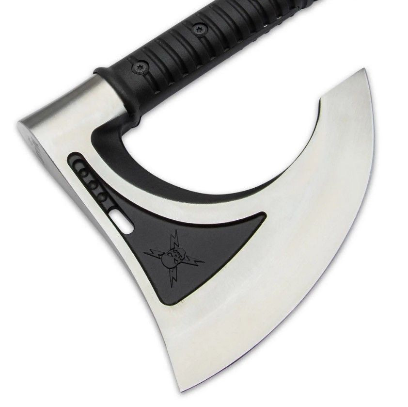 Hacha Vikinga M48 Acero Inoxidable con funda