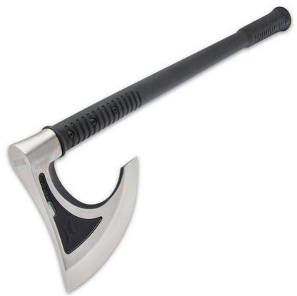 Hacha Vikinga M48 Acero Inoxidable con funda