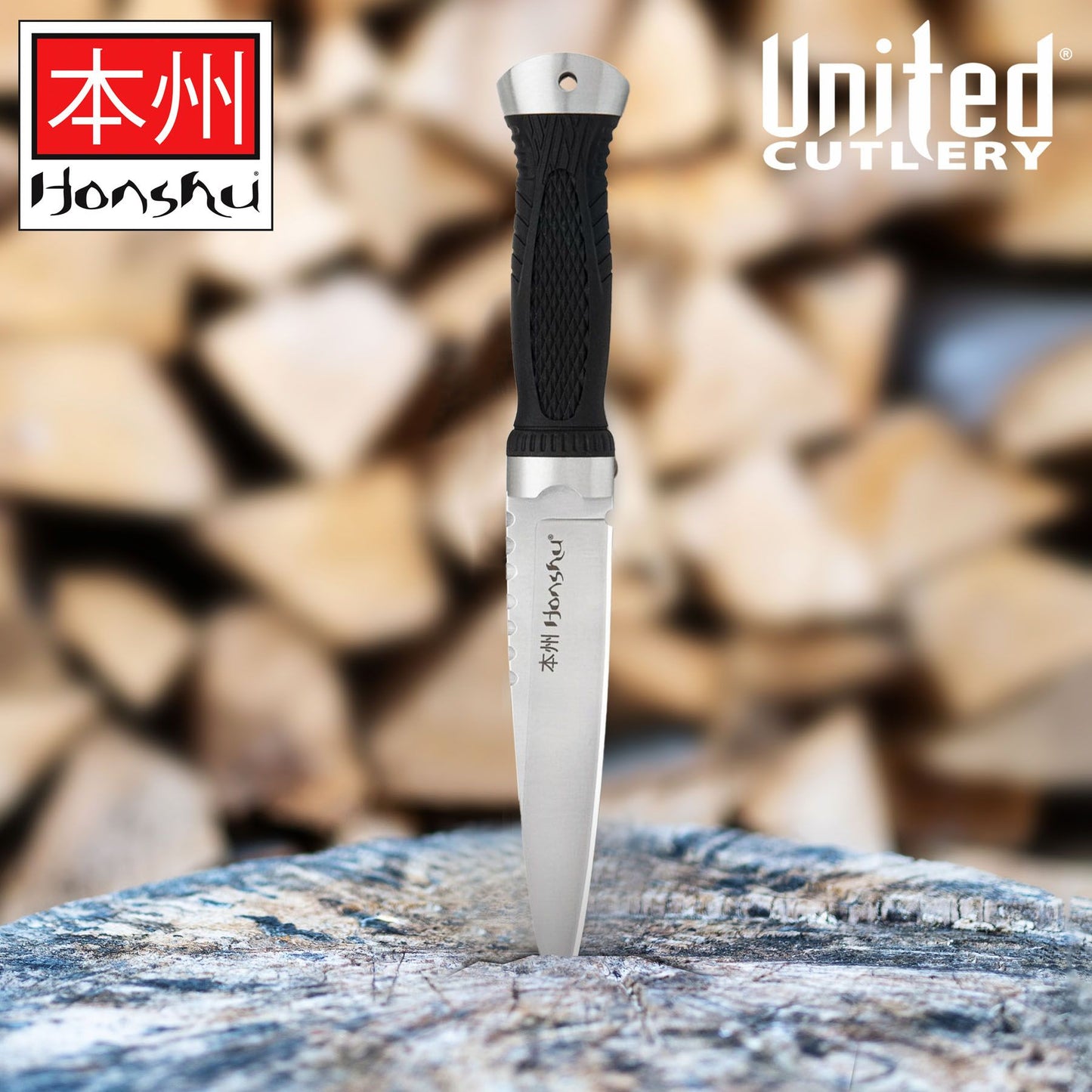 Cuchillo Sgian Dubh funcional afilado Honshu 96585
