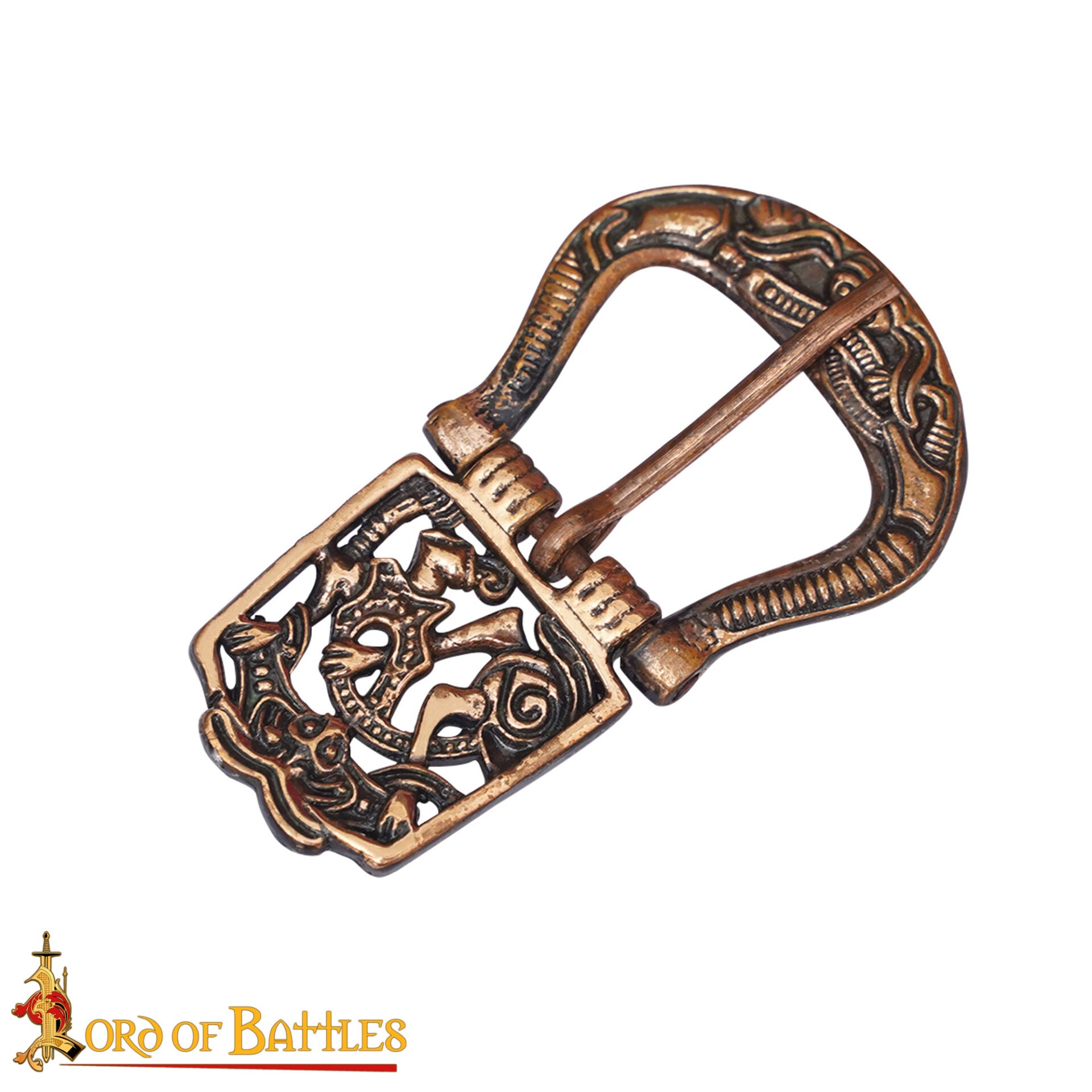 Hebilla de Bronce Vikingo del Siglo X (para Cinturones de 1,5 Cm) - Imagen 11