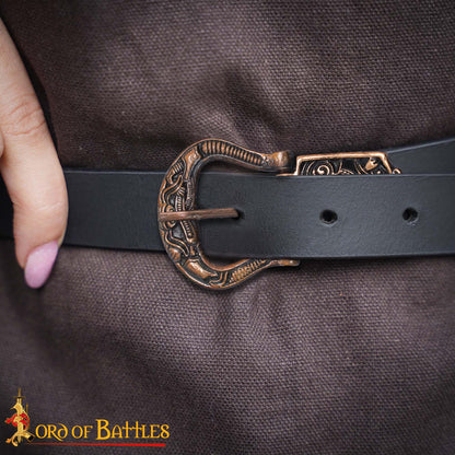 Hebilla de Bronce Vikingo del Siglo X (para Cinturones de 1,5 Cm) - Imagen 5