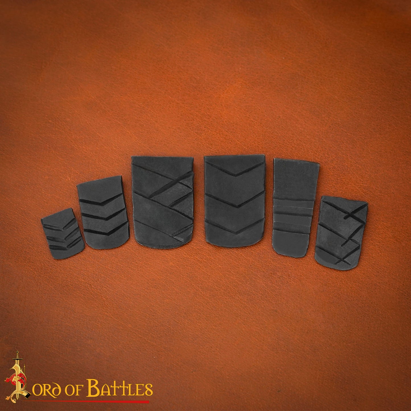 Juego de Cuñas para Hacha de Acero Forjado a Mano - Cuñas Texturizadas de 6 Piezas para Ajuste de Hachas y Martillos - Imagen 1