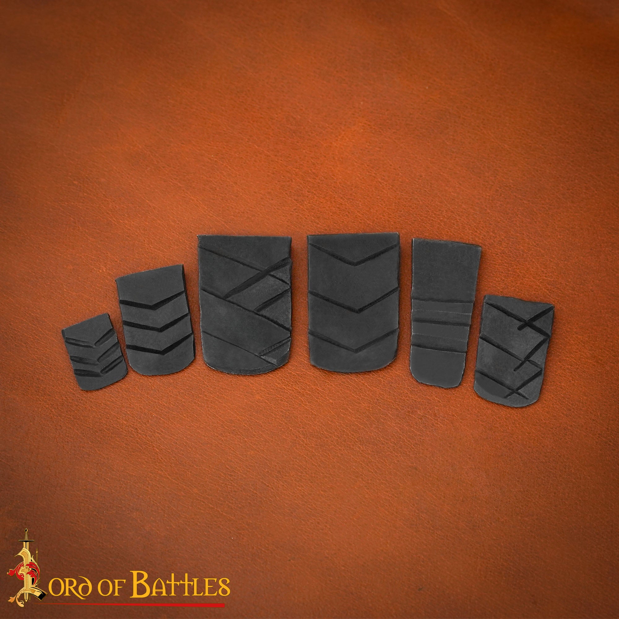 Juego de Cuñas para Hacha de Acero Forjado a Mano - Cuñas Texturizadas de 6 Piezas para Ajuste de Hachas y Martillos - Imagen 1