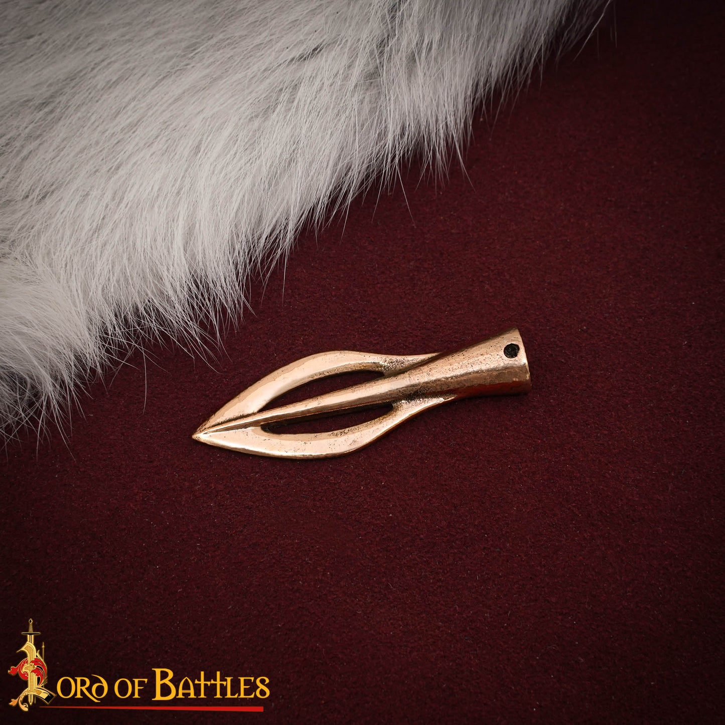 Lanza Vikinga Partida Accesorio de Bronce - Amuleto Nórdico Inspirado en los Siglos Ix-xi - Acabado Antiguo - Imagen 8