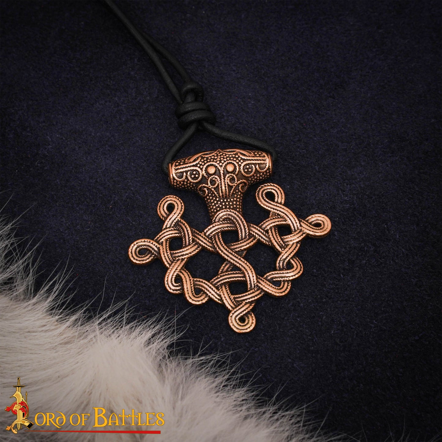 Colgante Cruz Vikinga Hiddensee Bronce Macizo con Cordón de Cuero | Diseño Nórdico del Siglo Ix - Imagen 8