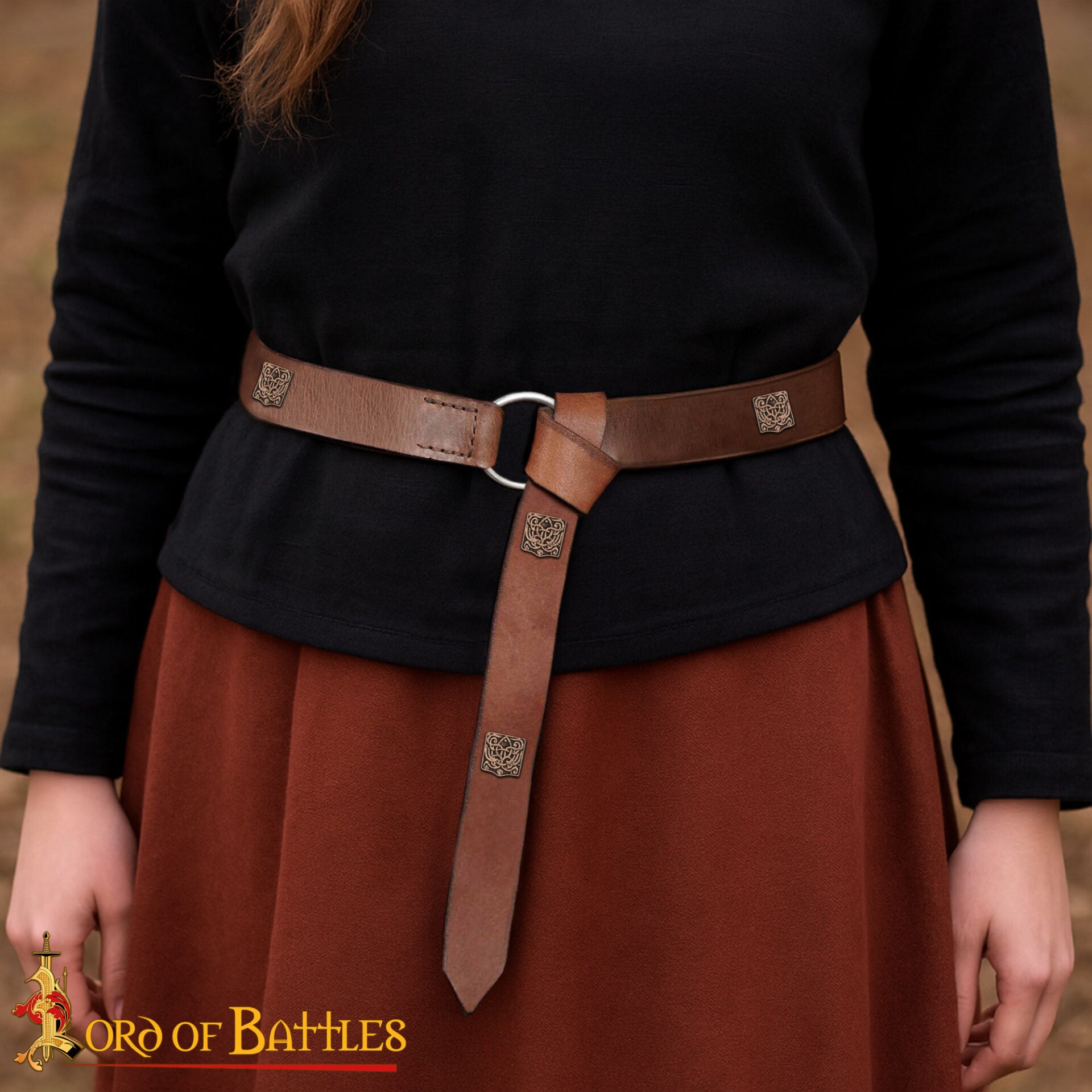 Accesorio de Fundición a la Cera Perdida para Cinturón de Bronce de la Edad Vikinga - Imagen 5