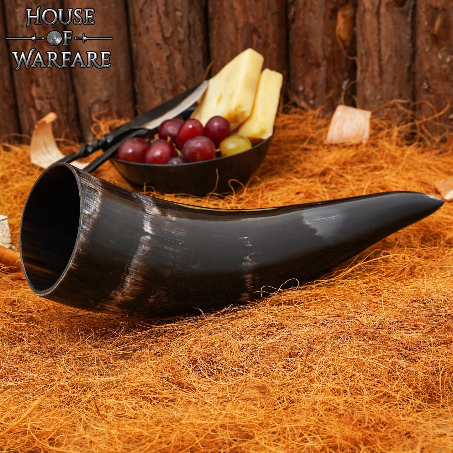Cuerno para Beber Vikingo con Diseño Helm Of Awe (200-300ml) - Imagen 9