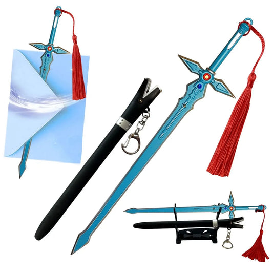 Abrecartas Dark Repulser de Kirito - Azul - Sword Art Online